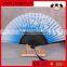 Custom logo wooden foldable folding fan