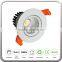 Adjustable Ceiling Recessed Downlight 15 Watt Led Down light COB