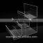 clear acrylic wallet display stand