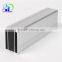 silver white extruded aluminum window frame profiles