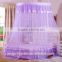 Luxury princess New Oval Lace Curtain Bed Canopy Netting Princess Mosquito Net Dedroom decorative bed nets