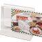 7 x 5 Acrylic Sign Holder with Slot for Storing Menus, Double-sided - Clear