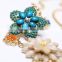 Top Quality Luxury Flower Choker Vintage Pendant Statement Necklace Women Necklaces & Pendants Fashion Necklaces for Women 2014