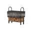 8' Heavy-Duty Firewood Rack Plus Cover,20" x 48" x 38" (Height) Firewood Rack Cover Poly Cover