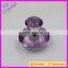 Wholesale beautiful brand custom crystal glass perfume bottle