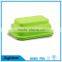 Elegant Fashionable & common use stackable silicone collapsible lunch box-microwave safe