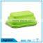 Elegant Fashionable & common use stackable silicone collapsible lunch box-microwave safe