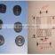 16 18 19 20 22 25 32 40 mm round rubber feet for chair chair leg inserts
