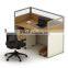 Cheap price modular aluminum wood office low partition
