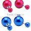 2016 new 316L surgical stainless steel ball ear studs wholesale body piercing jewelry