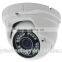 Fixed Lens Security Cctv IR Dome Camera System with Built-in 3.6mm ICR Lens
