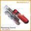 Stainless steel putty trowel Plastering Trowel rubber handlePlastering Trowel Bricklaying trowel