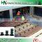 paving screwjack support