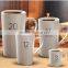 High quality custom private label tea set white color ceramic coffee mugs for promotion