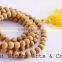 sandalwood spiritual prayer mala beads/mysore sandalwood carving/loose wood beads