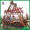 Hot selling family pirate ship outdoor playground equipment for sale