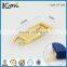 Gold color engrave sign handbag wallet clutch metal zipper puller