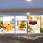 2015 design led backlit restaurant supplies menu cover for Restaurant