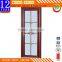 Beautiful Elegant Aluminum Door For Rooms Musical Note Pattern Glass Door Wardrobe