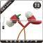cement earphone with mic high quality design and quality free samples offered