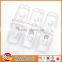 Mini hanging clip plastic material hanger hook for key and handbag