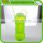 Colorful Food Grade Drinking Straw Cup With Cap