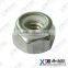 duplex 2205/ S31803 stainless steel din985 hex nylon insert lock nuts