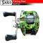 Weihai factory wholesale High quality cheap ice fishing reel, plastic spool