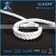 XLROPE White Black color 3 strand Polyester Rope