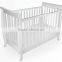 EN716 Certified multifunctional solid wooden baby cot bed