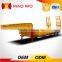 China Heavy Duty 40FT 4 Axle Lowboy Semi Truck Trailer 60 Tons