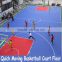 badminton basketball court plastic taraflex sports floor