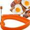 custom egg frying ring fried silicone egg ring, pancake ring