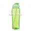 Eco-Friendly 750ml Portable BPA Free Sport Drink Cycling Hiking Outdoor Bike Gym Water Bottle With Flip Straw Space Cup