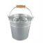 Galvanized Household Metal Garden Bucket with handle