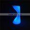Contemporary Counter Height LED Lighting Plastic Bar Stool with 16 Colours Change