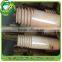 Eucalyptus PVC coated wooden broom stick/mop wooden handle