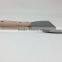 Wooden handle carbon steel scraper