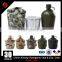 Military kettle canteen capacity 1L PVC bottle with aluminium cup fabric warming bag