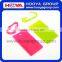 PVC luggage tag, jelly tag