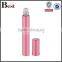 2017 best selling cosmetic 4ml aluminum cover metal perfume bottle roll on personal care glass bottle perfume wholesale