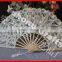 Beautiful bamboo lace fan