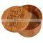Customized bamboo small jar gift box/Wooden jar gift