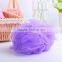 A051 Promotional cheap price bath pouf wholesale , mesh pouf bath sponge