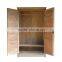 Furniture Fo Bed Room,Cabinet With Reclaimed Solid Teak Wood 2 Doors, with hanger and shelve inside