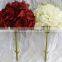 big hydrangea silk flower heads indoor wedding decoration low moq
