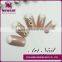 2016 Most popular fashion acrylic fingernails nail acrylic tips fake fingernail designs for salon