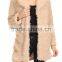 WHOLESALE PLUS SIZE AMERICAN WINTER FASHION SOLID LONG LENGTH OPEN FRONT DRAPED FAUX FUR OPEN FRONT JACKET WOMEN WITH POCKETS