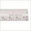 Kearing brand transparent plastic Scale ruler, 1/4&1/5 ruler with scale, plastic straight ruler #8503