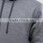 High Quality Custom Embroidery Logo Long Sleeve With Hood Navy Men's 80% Cotton 20% Polyester Casual Pullover Hoodies